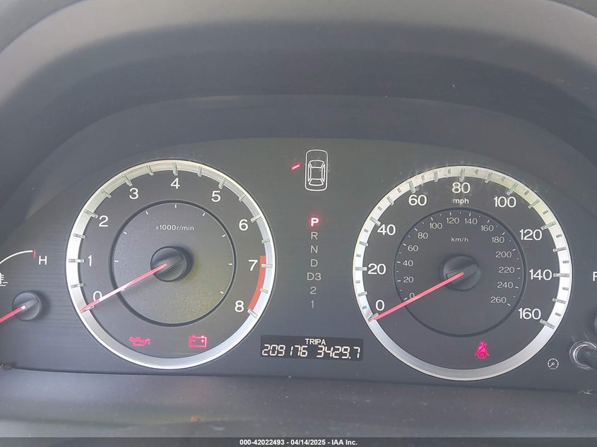 2008 HONDA ACCORD VIN: 1HGCP36848A024588