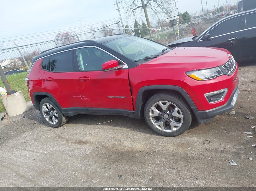 2019 JEEP COMPASS LIMITED 4X4 - 3C4NJDCB8KT638591