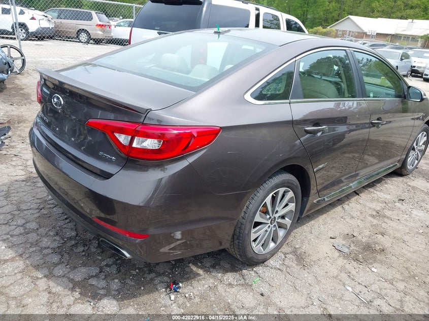 2015 HYUNDAI SONATA VIN: 5NPE34AFXFH104997