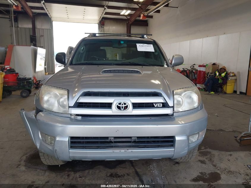 2005 Toyota 4Runner Sr5 Sport V8 VIN: JTEBT14R858025666 Lot: 42022937