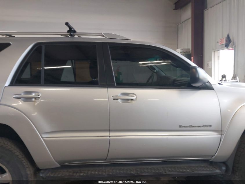 2005 Toyota 4Runner Sr5 Sport V8 VIN: JTEBT14R858025666 Lot: 42022937