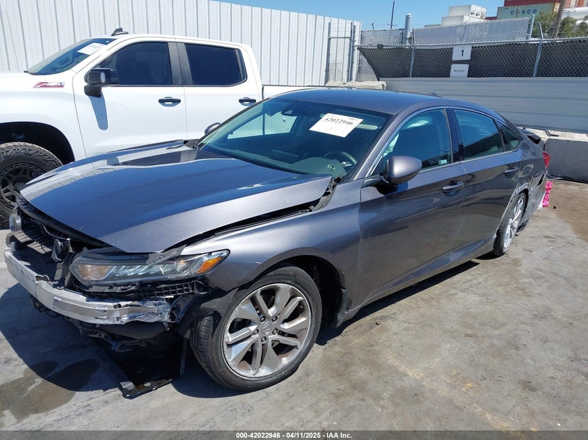2019 HONDA ACCORD VIN: 1HGCV1F10KA083514