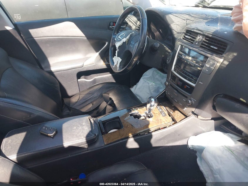 2010 LEXUS IS VIN: JTHBF5C25A5109624