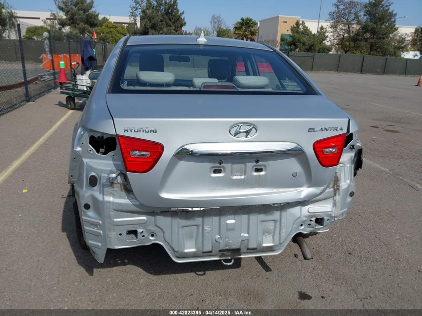 2010 HYUNDAI ELANTRA VIN: KMHDU4AD5AU124480
