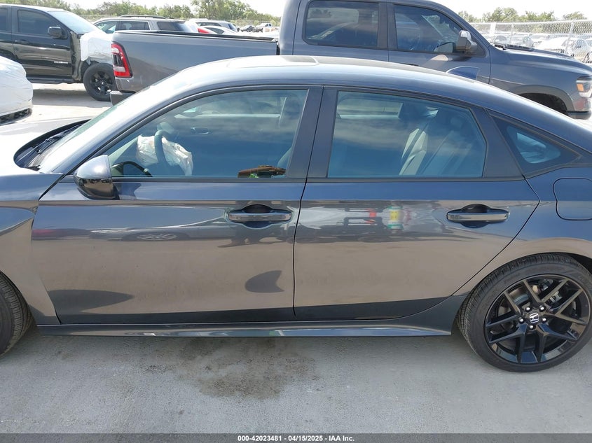 2025 HONDA CIVIC HYBRID VIN: 2HGFE4F8XSH307692