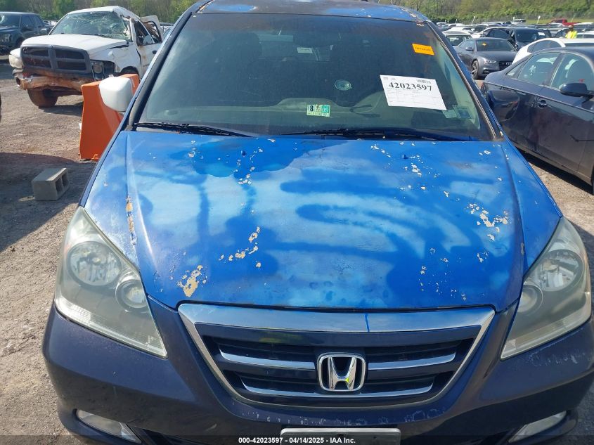 2005 Honda Odyssey Ex VIN: 5FNRL38455B062123 Lot: 42023597