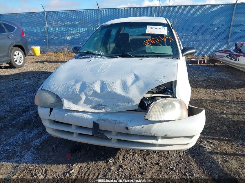 1999 Chevrolet Metro Lsi VIN: 2C1MR5229X6709771 Lot: 42023614