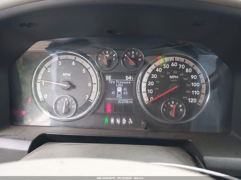 2010 DODGE RAM 1500 VIN: 1D7RB1GP3AS248605