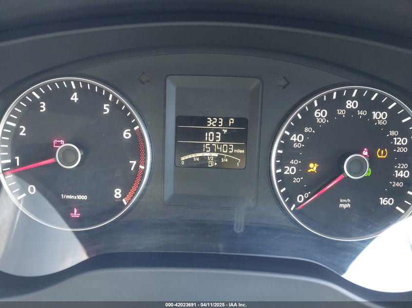 2013 VOLKSWAGEN JETTA 2.5L SE - 3VWDP7AJ8DM384221