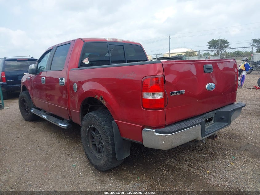 2007 FORD F-150 VIN: 1FTPW14587FB72289