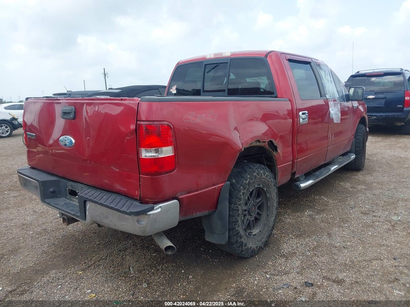 2007 FORD F-150 VIN: 1FTPW14587FB72289