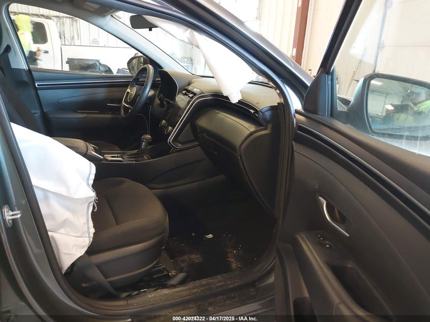 2022 HYUNDAI TUCSON VIN: 5NMJBCAE1NH117460