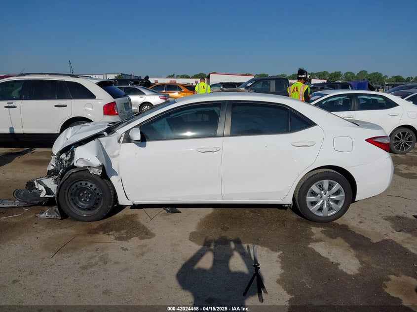 2015 TOYOTA COROLLA VIN: 2T1BURHE3FC392777