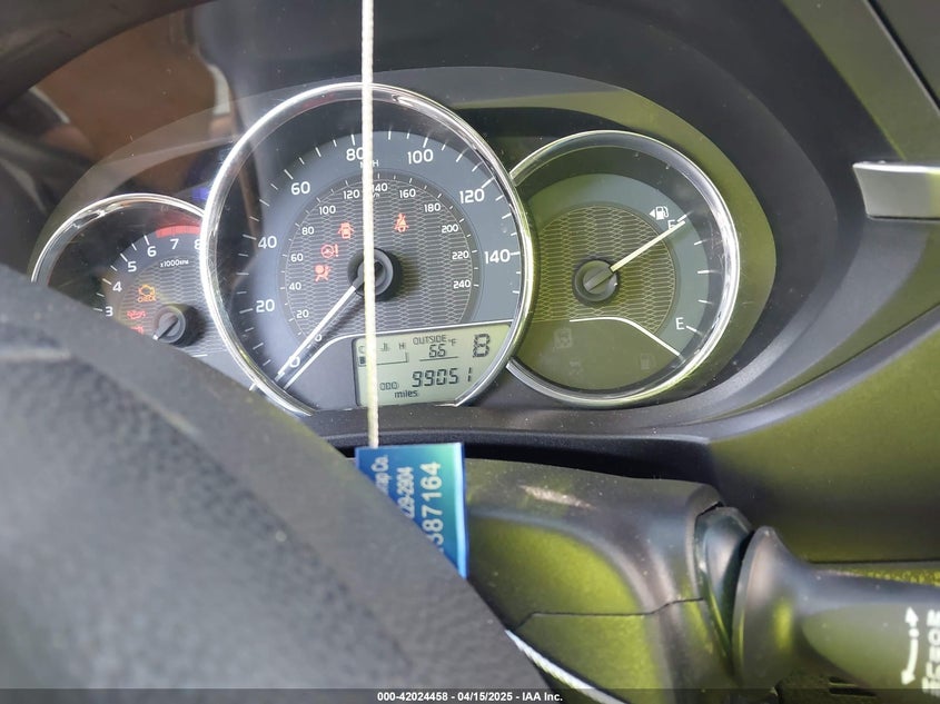 2015 TOYOTA COROLLA VIN: 2T1BURHE3FC392777