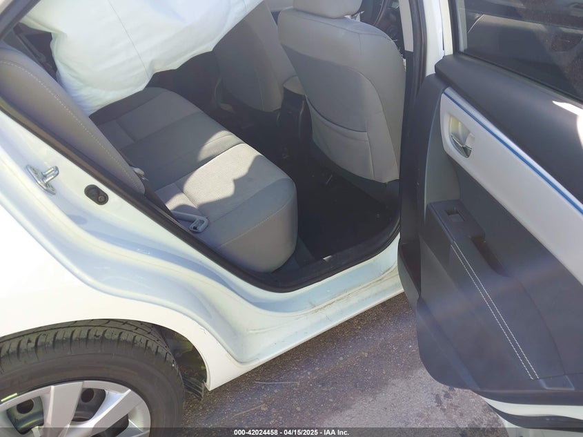 2015 TOYOTA COROLLA VIN: 2T1BURHE3FC392777