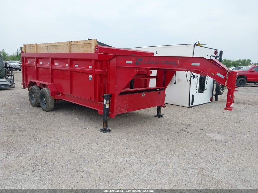 2024 LOAD TRAIL GOOSENECK DUMP TRAILER  (VIN: 4ZEGD1626R3316141)