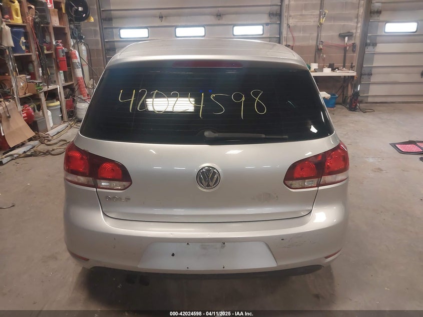 2013 VOLKSWAGEN GOLF VIN: WVWDB7AJXDW117289