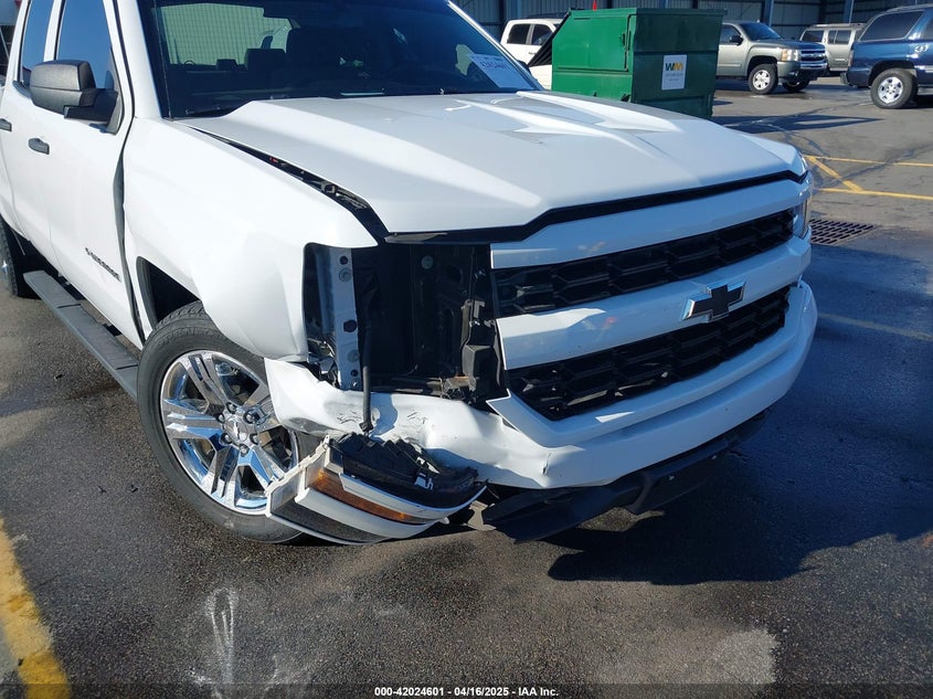 2018 CHEVROLET SILVERADO 1500 CUSTOM - 1GCRCPEC5JZ351641