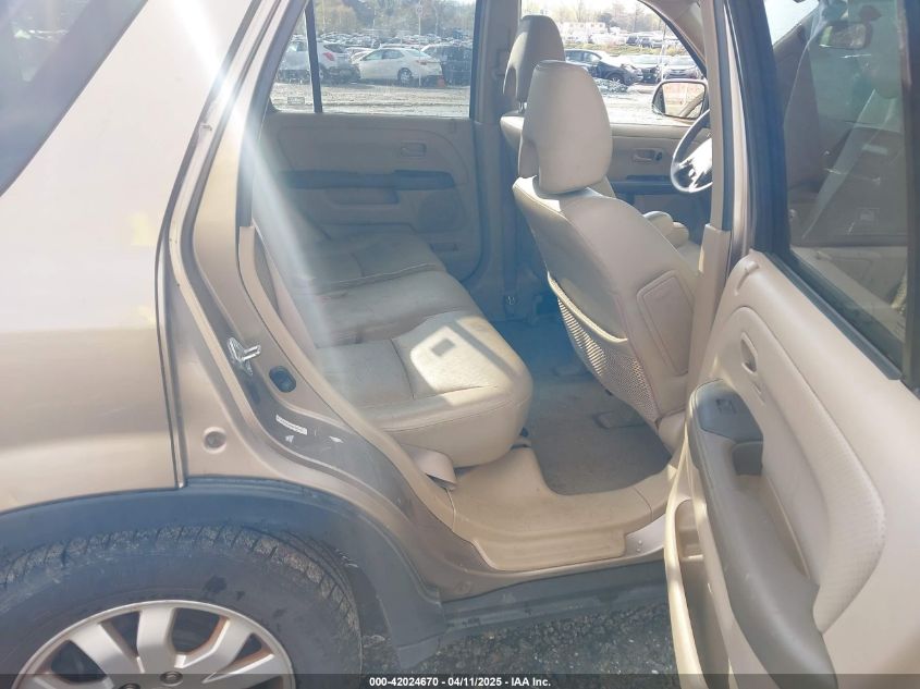 2006 Honda Cr-V Se VIN: SHSRD78956U425448 Lot: 42024670