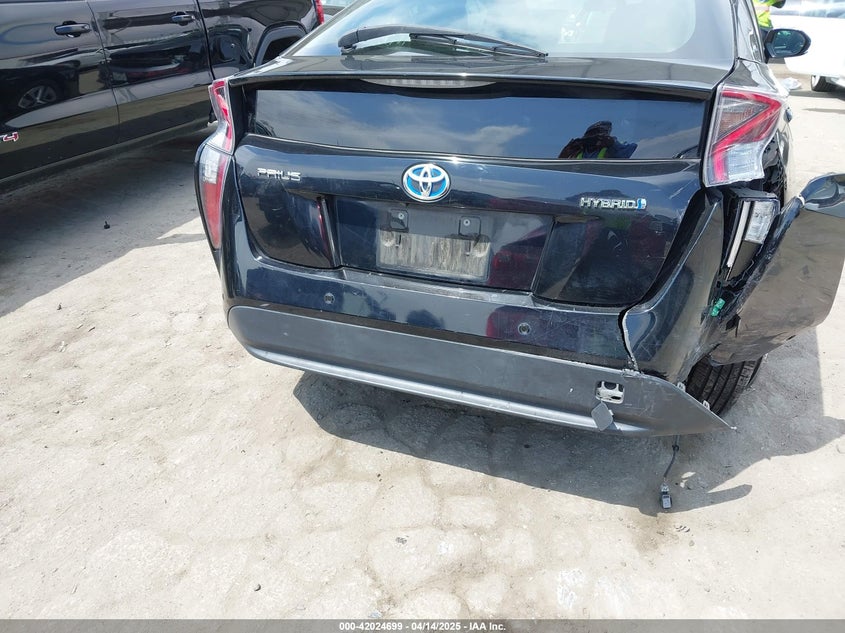 2017 TOYOTA PRIUS VIN: JTDKBRFU3H3577133