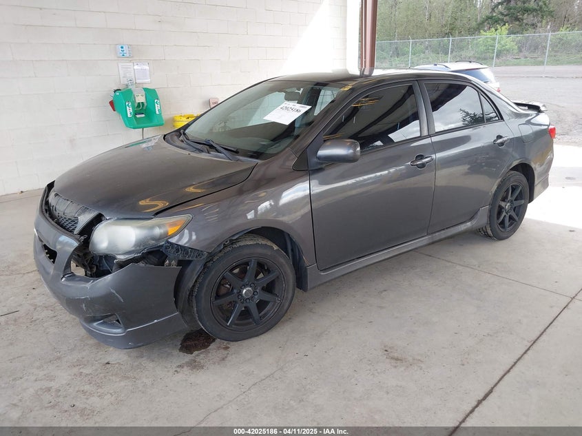 2009 TOYOTA COROLLA VIN: 1NXBU40E29Z028660
