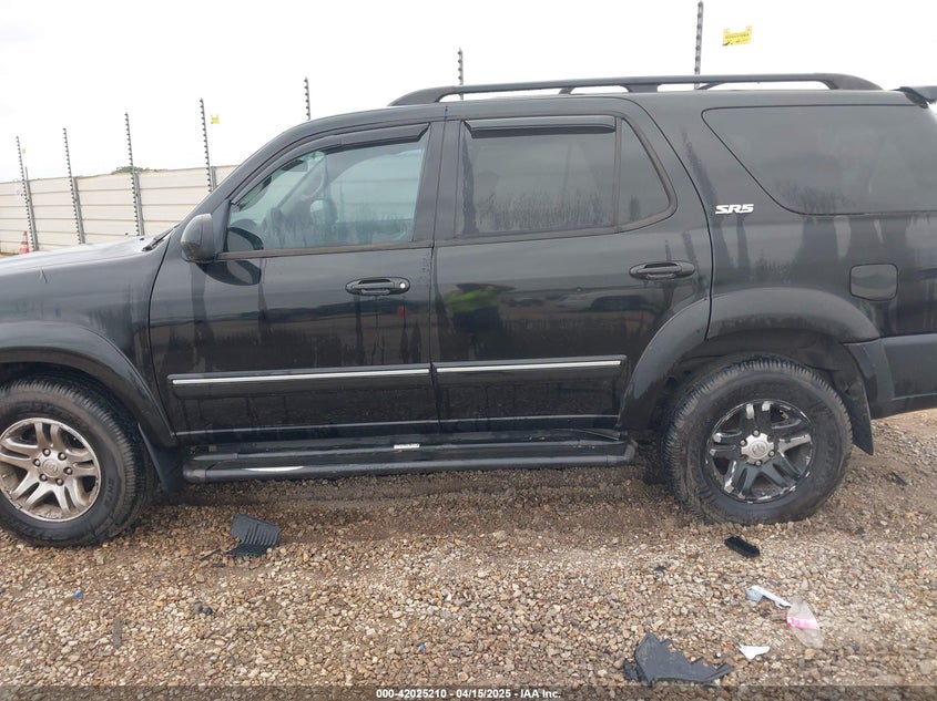 2007 TOYOTA SEQUOIA VIN: 5TDZT34A87S296251