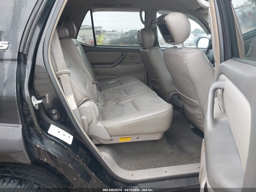 2007 TOYOTA SEQUOIA VIN: 5TDZT34A87S296251