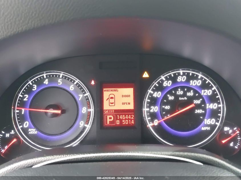 2009 Infiniti G37X VIN: JNKCV61F29M361142 Lot: 42025349