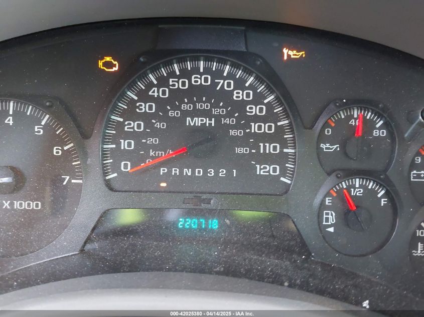 2008 Chevrolet Trailblazer Fleet VIN: 1GNDS13S382211876 Lot: 42025380