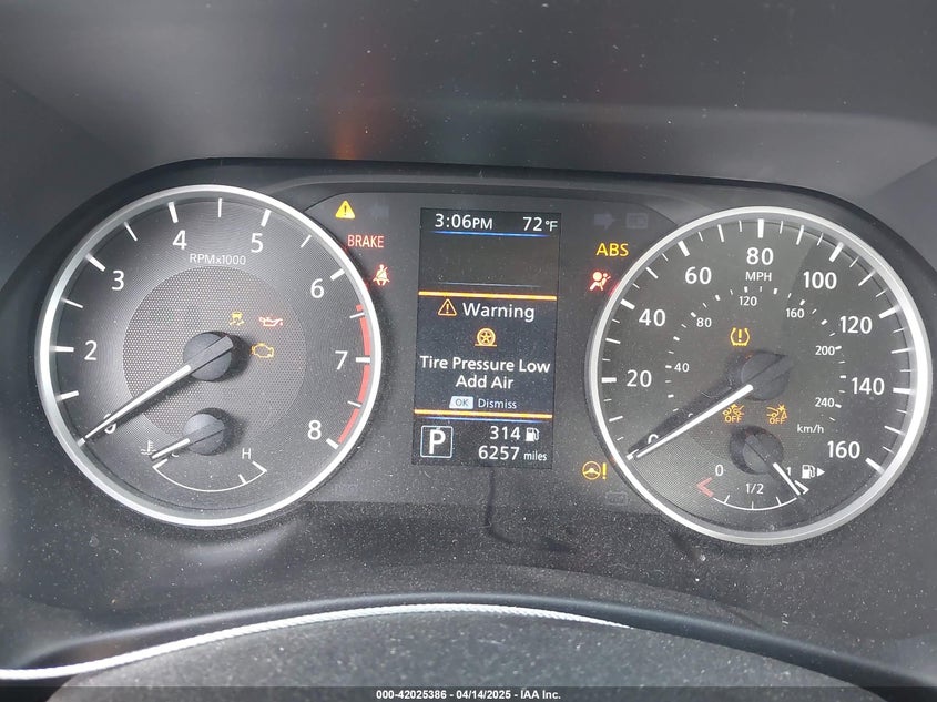 2024 NISSAN SENTRA VIN: 3N1AB8BV7RY321335