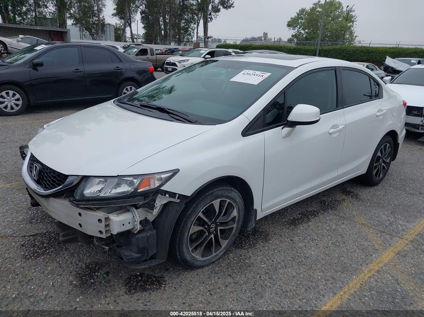 2013 HONDA CIVIC VIN: 19XFB2F94DE258895