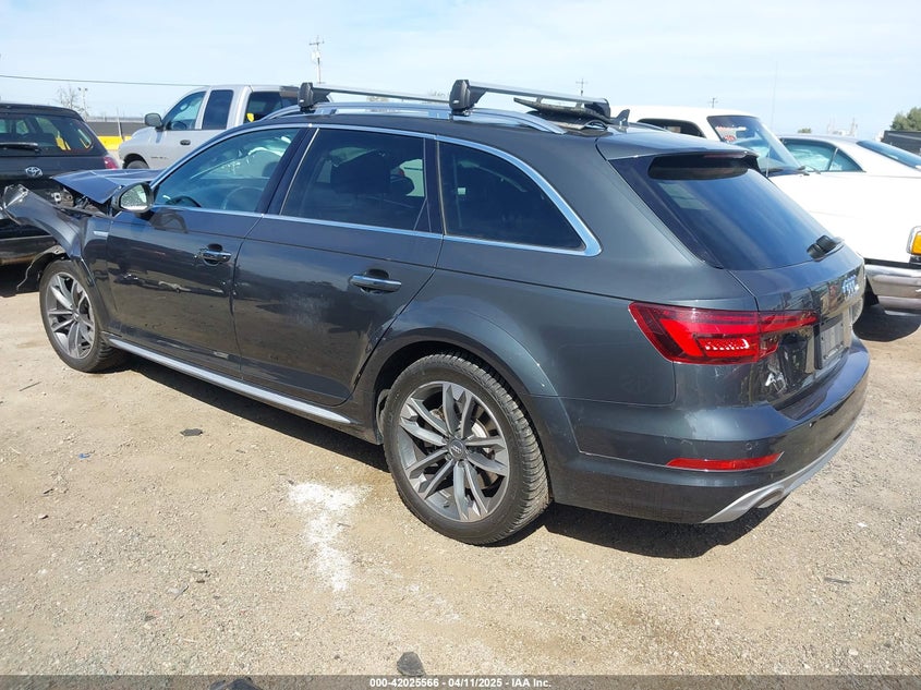 2018 AUDI A4 ALLROAD VIN: WA18NAF41JA033213