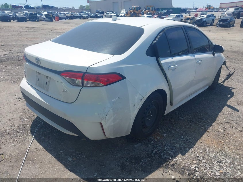 2021 TOYOTA COROLLA auction photo 4