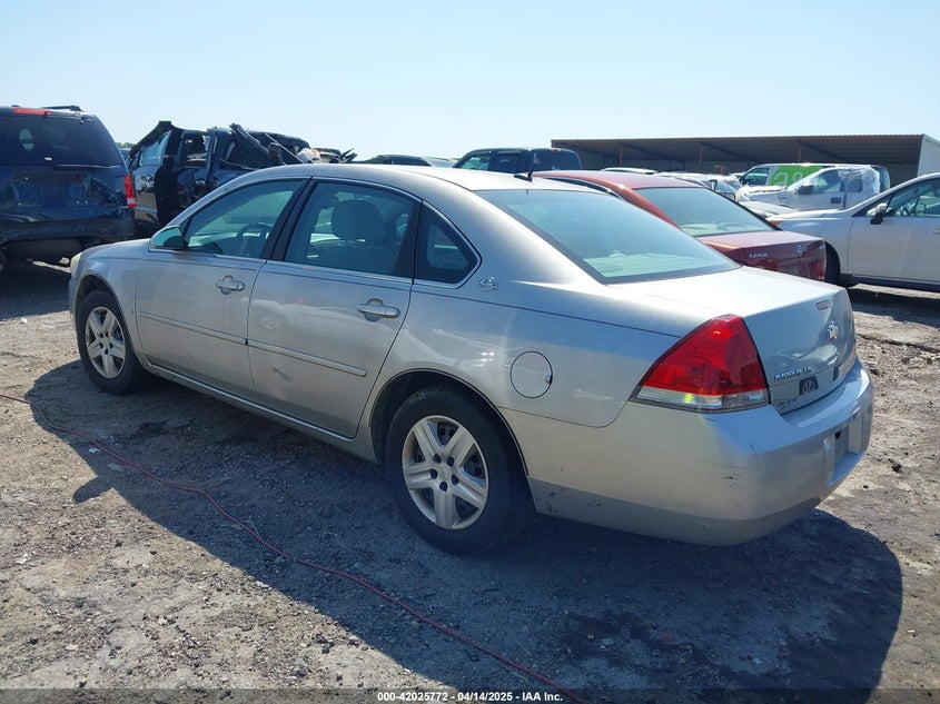 2007 CHEVROLET IMPALA VIN: 2G1WB58K579195058