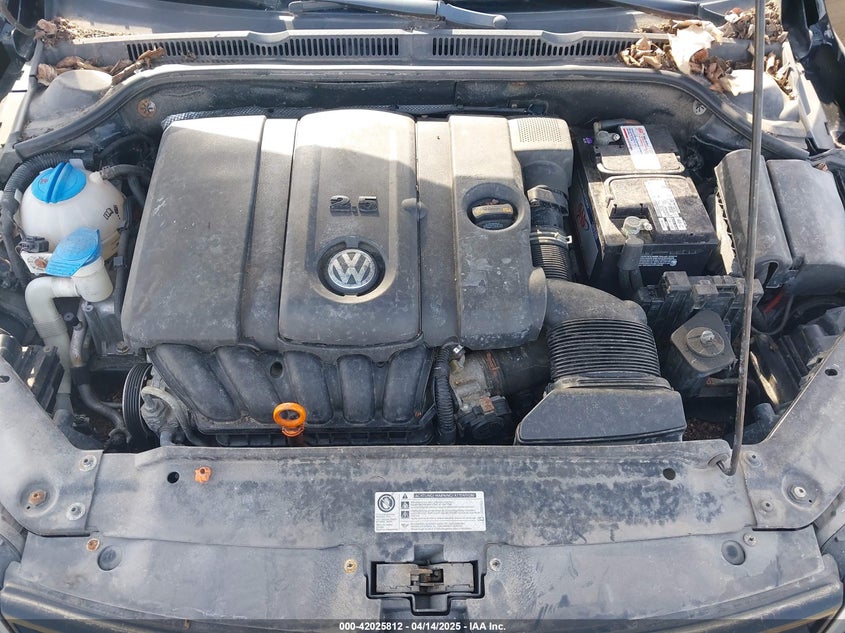 2011 Volkswagen Jetta Se VIN: 3VWDX7AJ6BM322829 Lot: 42025812