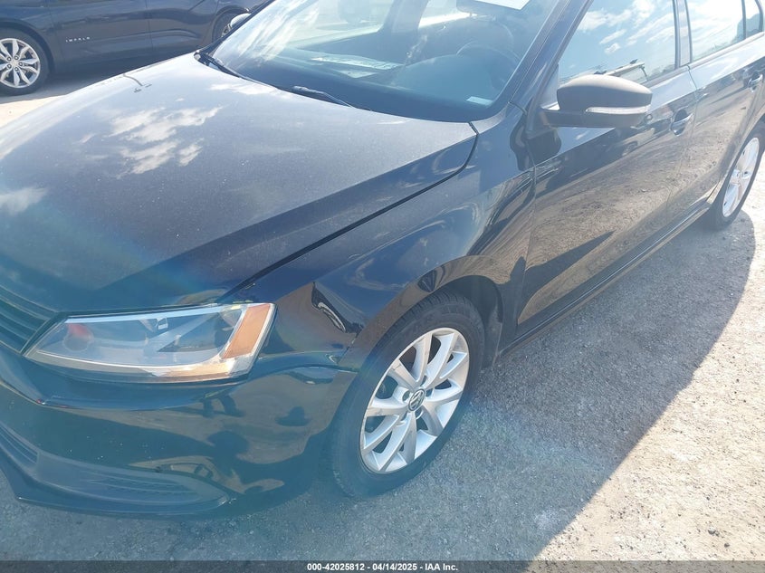 2011 Volkswagen Jetta Se VIN: 3VWDX7AJ6BM322829 Lot: 42025812