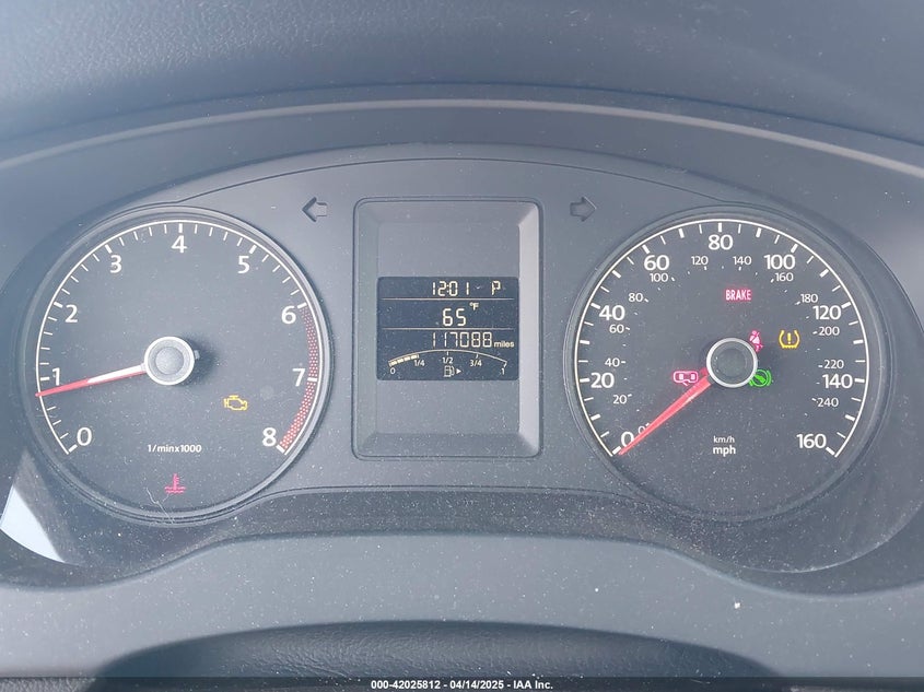 2011 Volkswagen Jetta Se VIN: 3VWDX7AJ6BM322829 Lot: 42025812