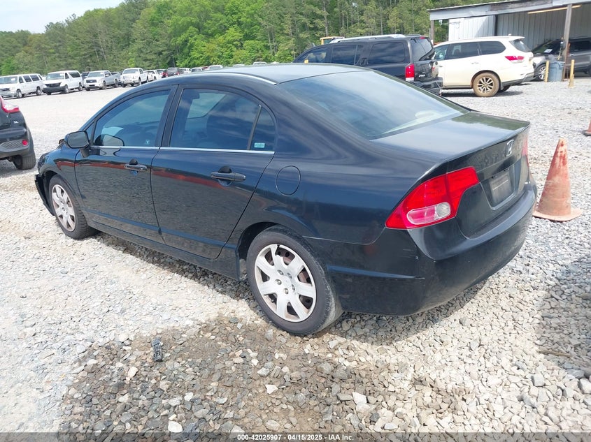 2006 HONDA CIVIC VIN: 1HGFA16566L146265