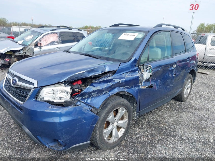 2014 SUBARU FORESTER 2.5I PREMIUM - JF2SJAEC6EH535097