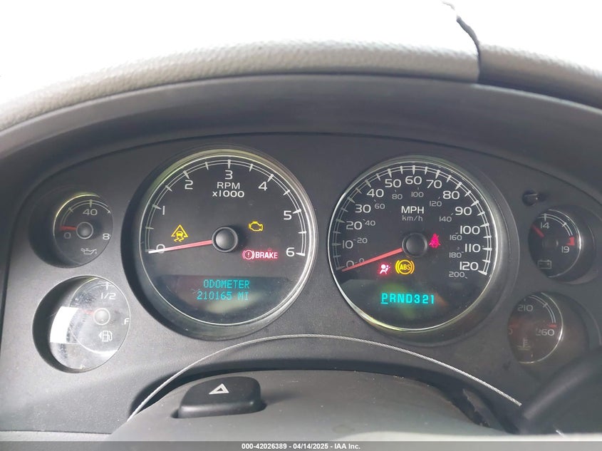 2007 CHEVROLET TAHOE VIN: 1GNFC13027J391523