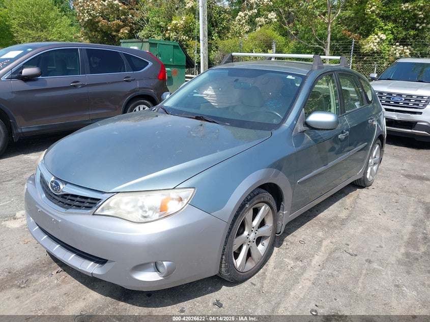 2009 SUBARU IMPREZA OUTBACK SPORT VIN: JF1GH63629H812916
