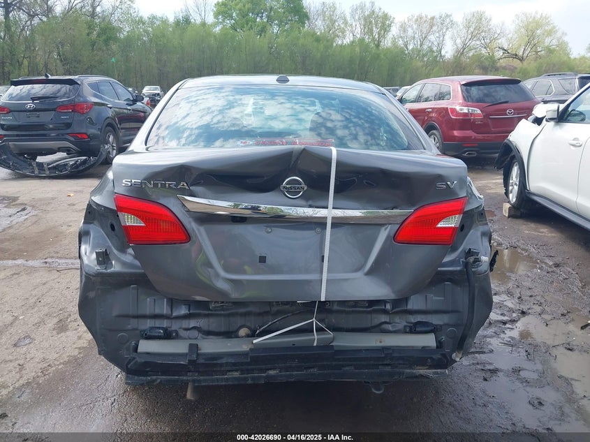 2019 NISSAN SENTRA VIN: 3N1AB7AP4KY356577
