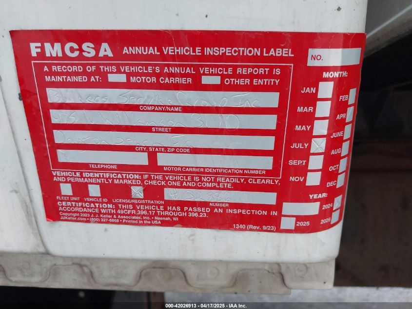 2014 International 4000 4300 VIN: 3HAMMAAM5EL495279 Lot: 42026913