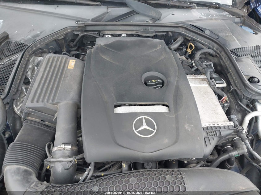 VIN WDDWF4JB4JR333997 2018 MERCEDES-BENZ C 300