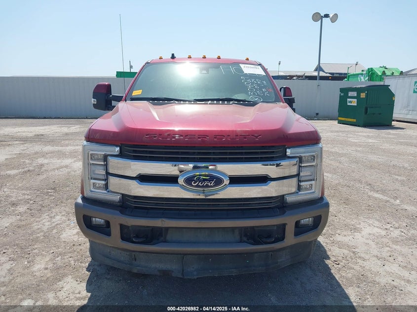 2019 Ford F-350 King Ranch VIN: 1FT8W3DT5KEE40647 Lot: 42026982