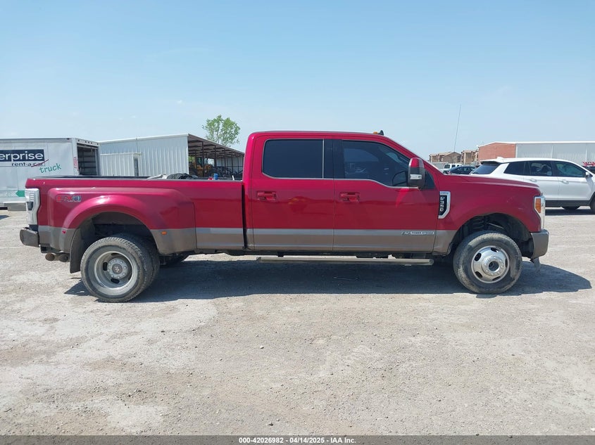 2019 Ford F-350 King Ranch VIN: 1FT8W3DT5KEE40647 Lot: 42026982
