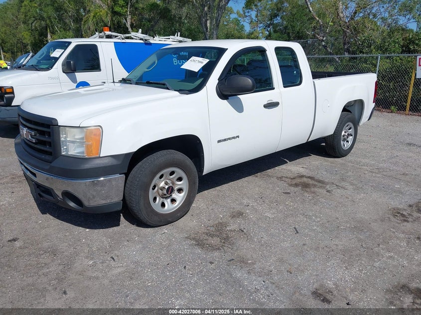 2011 GMC SIERRA 1500 VIN: 1GTR1TEX9BZ140316