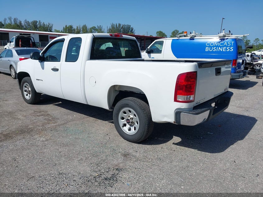2011 GMC SIERRA 1500 VIN: 1GTR1TEX9BZ140316