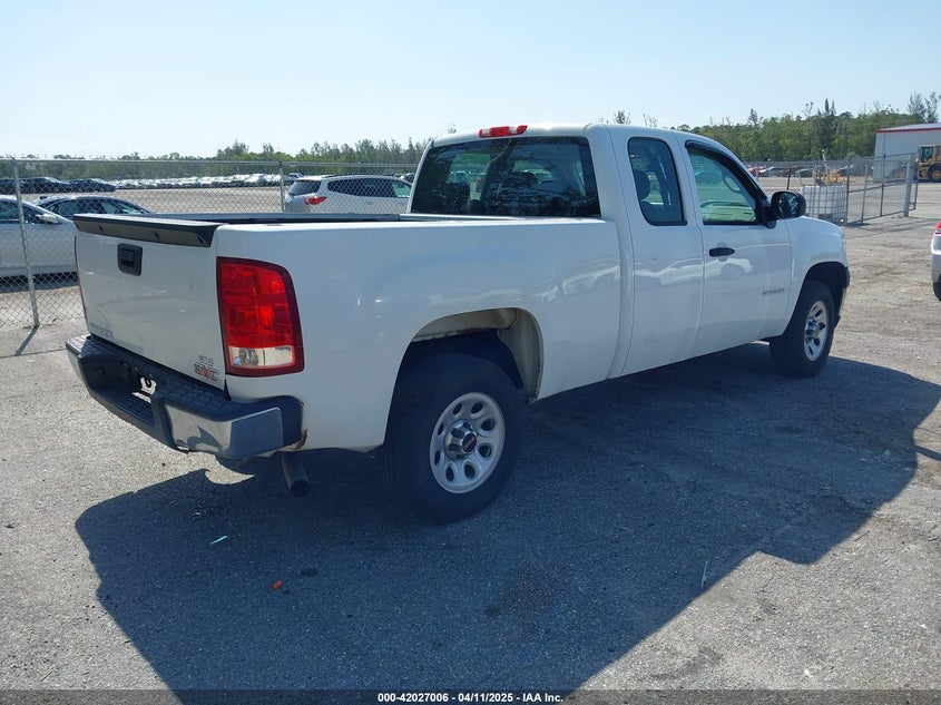 2011 GMC SIERRA 1500 VIN: 1GTR1TEX9BZ140316