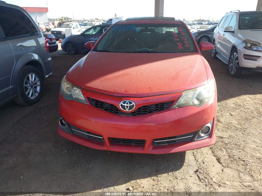 2012 TOYOTA CAMRY VIN: 4T1BF1FK7CU614736